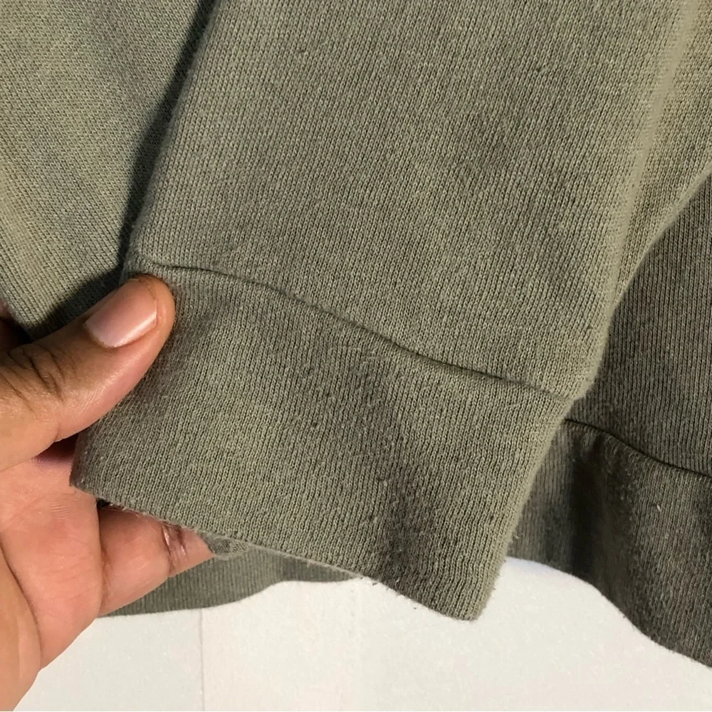 Victoria's Secret Pink Nation Campus Crew Mesh V-Neck Sweatshirt - Picture 10 of 14